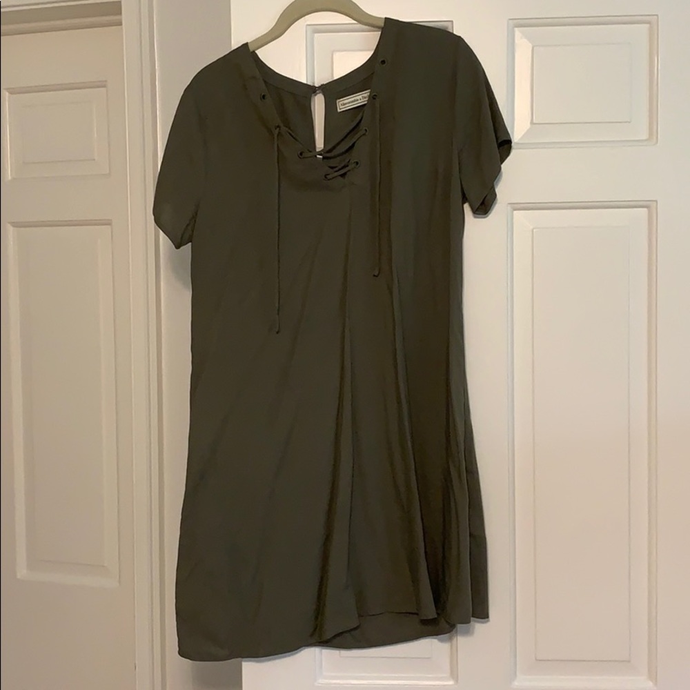 Abercrombie green dress